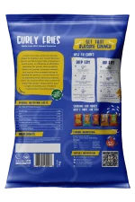 Curly fries back shows how to cook recipe deep fry or air fry with all ingredients we used in it