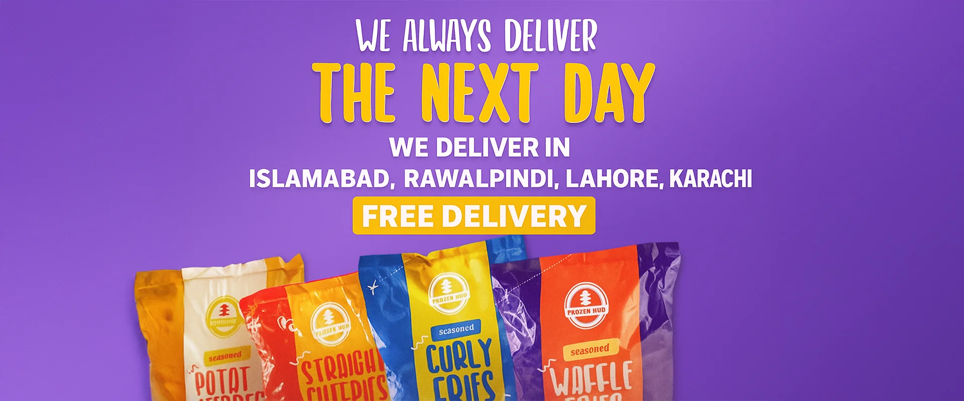 Website Banner frozen hub